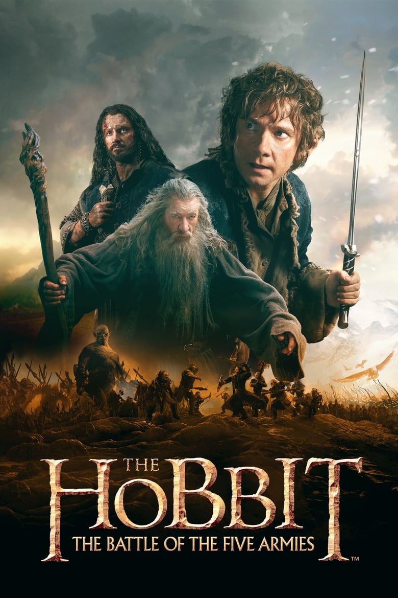 The Hobbit: The Battle of the Five Armies (2014) Hindi + English – Full Movie Download & Watch FREE – .