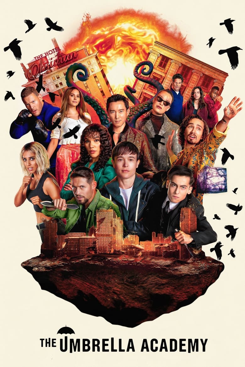 The Umbrella Academy (2019-2024) Season 01 – 04 – Dual-Audio Hindi-English – Full Series Download & Watch FREE – .