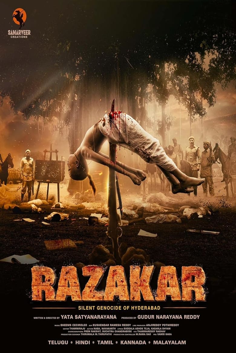 Razakar: The Silent Genocide of Hyderabad (2024) Dual Audio [Hindi-Telugu] – Full Movie Download & Watch FREE – .