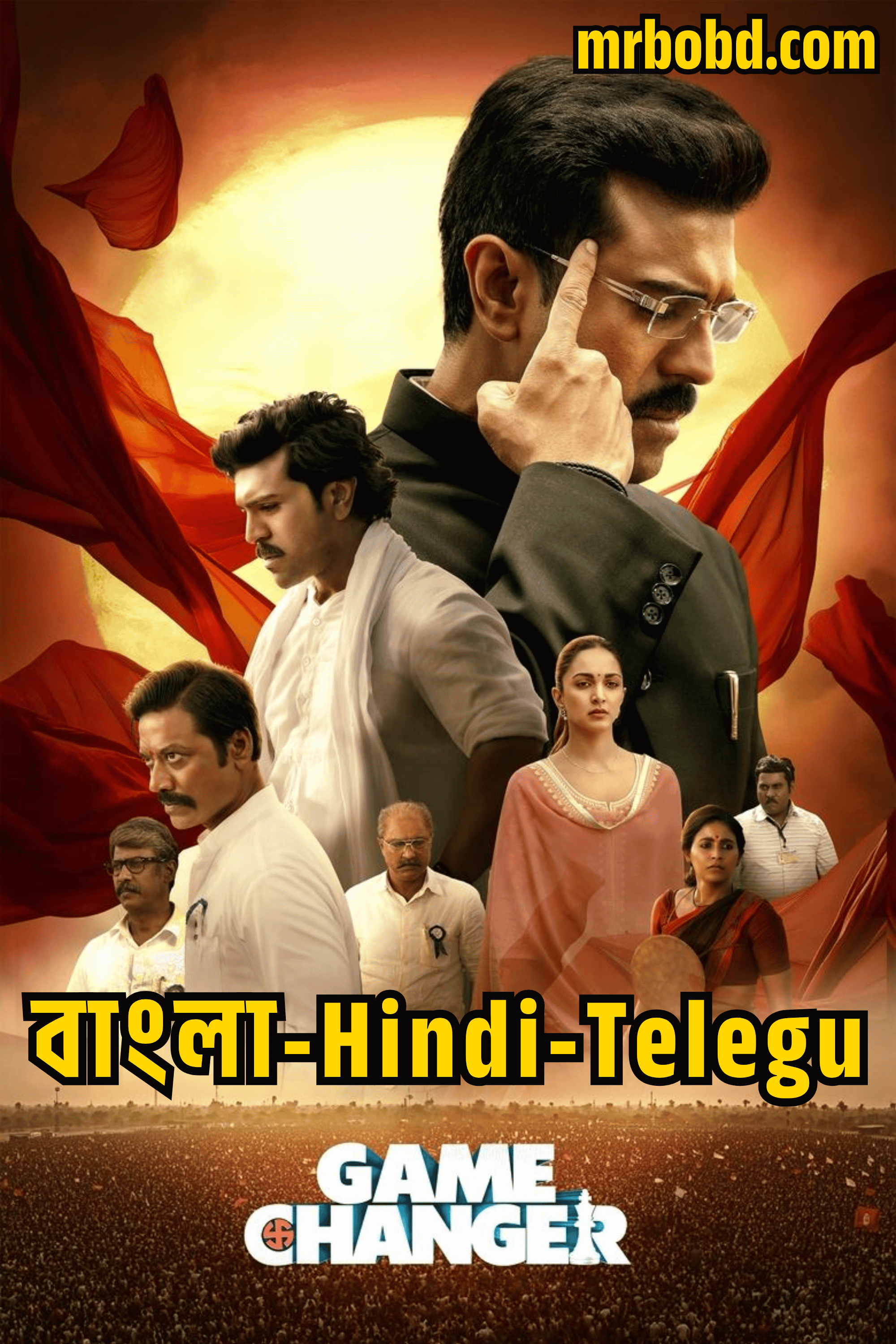 Game Changer (2025) Bangla/Hindi/Telugu Dual Audio – 4K – Full Movie Download & Watch FREE – .