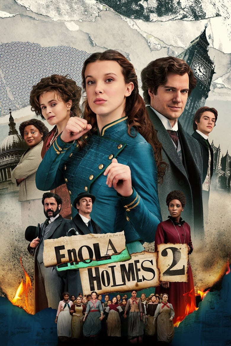 Enola Holmes 2 (2022) – Hindi/English – Full Movie Download & Watch FREE – .