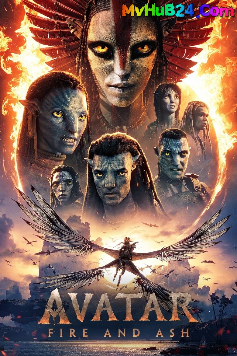 ‎Avatar: Fire and Ash (2025) WEB-DL [Hindi-Tamil-Telugu (LiNE) & English (ORG)] 4K 1080p 720p Multi Audio [x264/10Bit-HEVC] | Full Movie — MvHuB24.Com