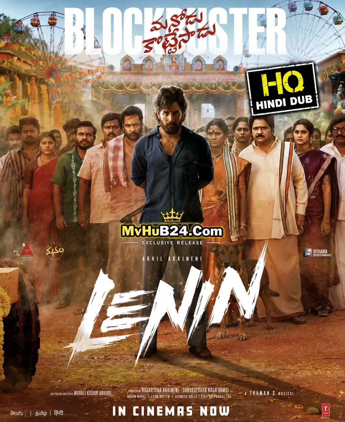 Lenin (2026) [Hindi Dubbed] DS4K WEB-DL 4K 1080p 720p [x264/HEVC] HD | Full Movie [Without-ADs] — MvHuB24.Com