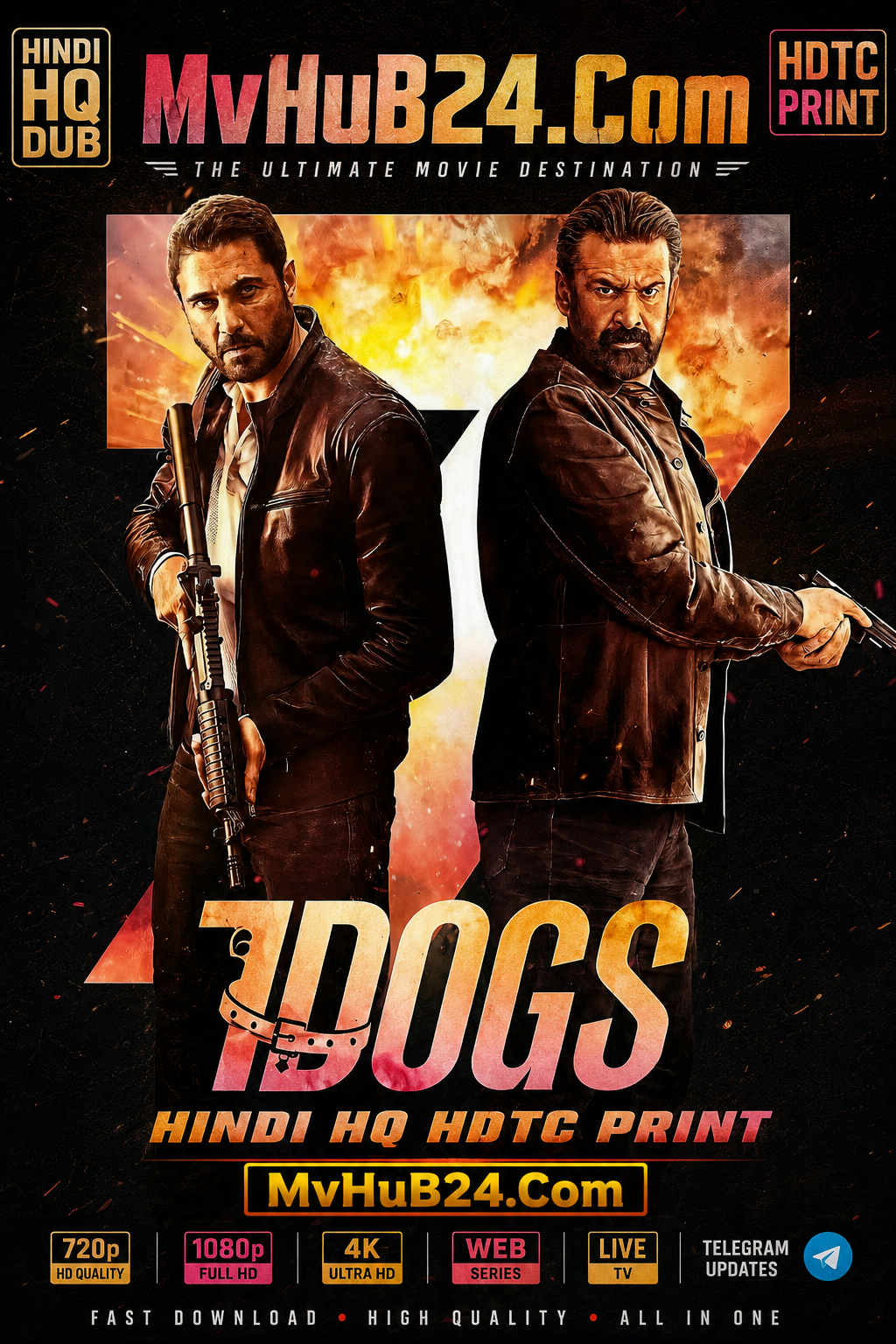 7 Dogs (2026) [HIndi HQ HDTC] Full Movie Download & Watch Free On — MvHuB24.Com